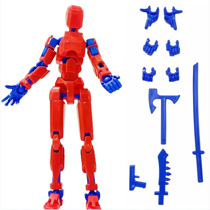 Robô Mecânico Titan 13- Action Figure 10cm (1/60)