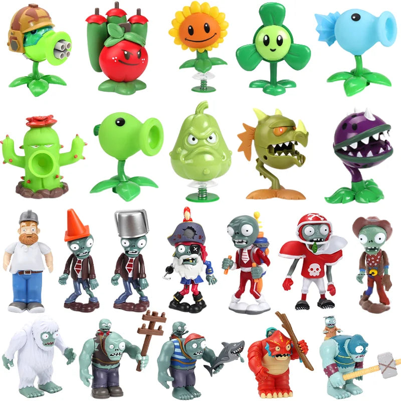 Action Figures Plants vs Zombies