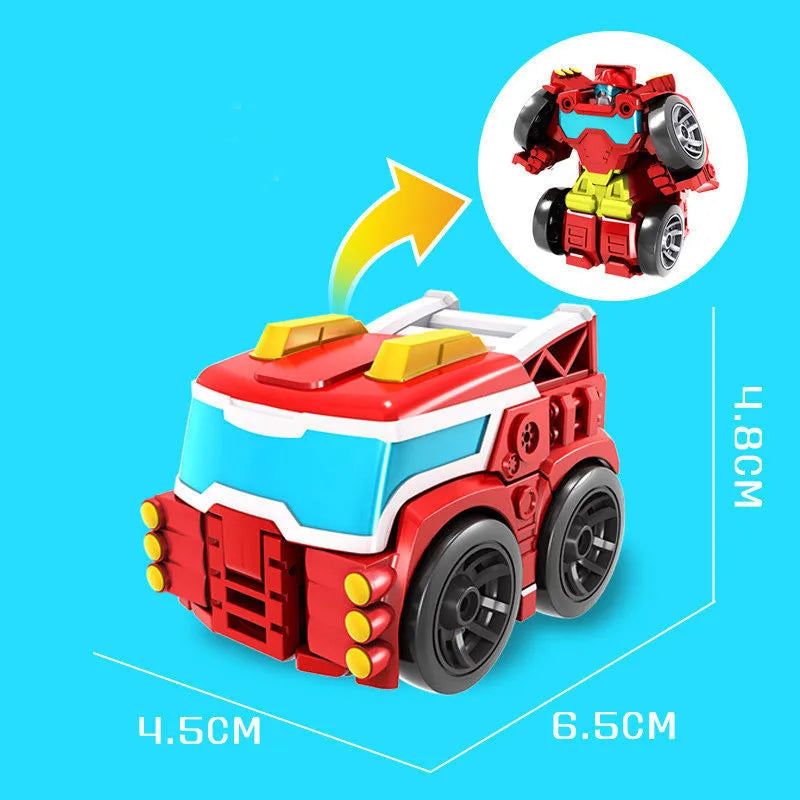 Robô de Transformação - Mini Carros Deformáveis e Criativos