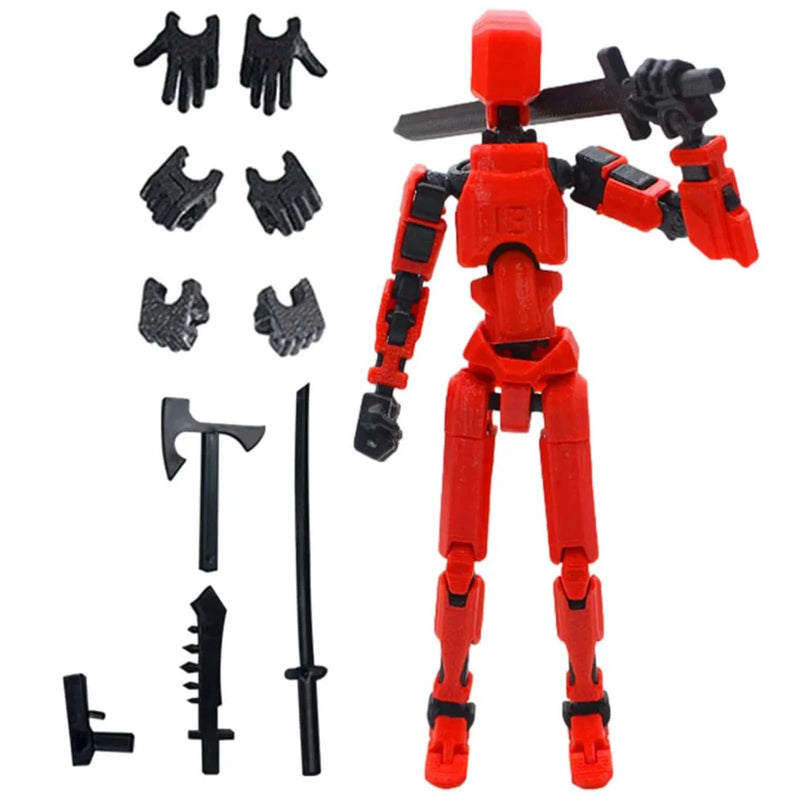 Robô Mecânico Titan 13- Action Figure 10cm (1/60)