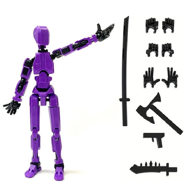 Robô Mecânico Titan 13- Action Figure 10cm (1/60)