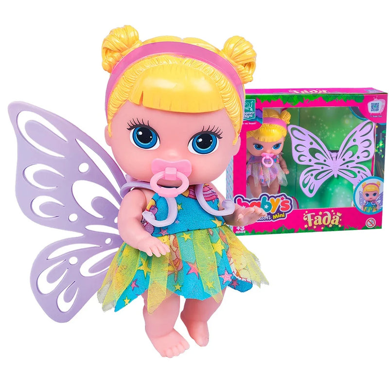 Boneca Fadinha Mini Doll - Baby’s Collection Super Toys